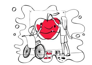 „Dar, ktorý chutí a mení životy.“ „Bio jablková šťava • Zero bullshit • Reálny dopad na liečbu detí.“